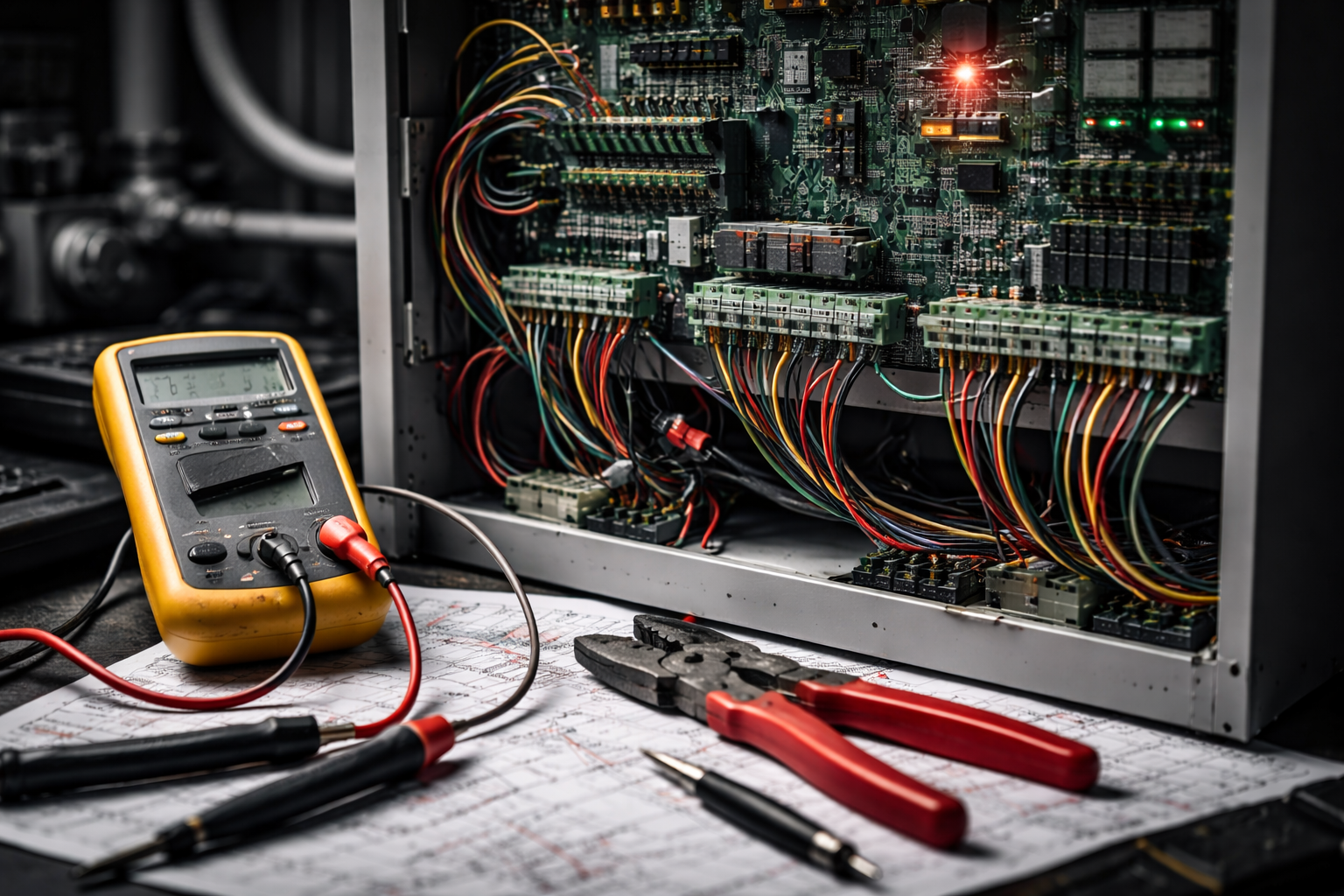 Licensed Overwatch technicians performing fire system repairs and resolving deficiencies.